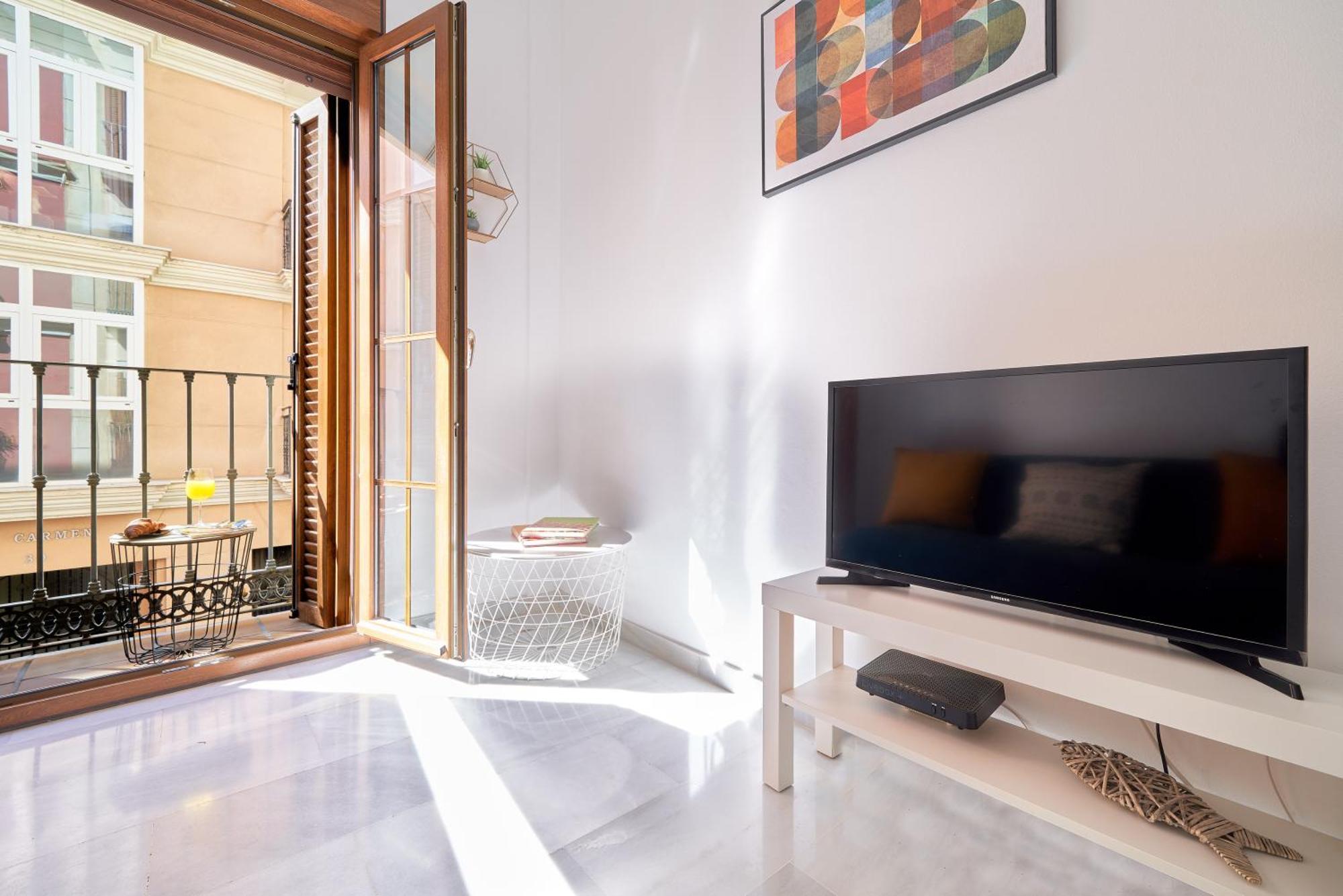 Apartamento En El Centro, Tranquilo Y Luminoso Málaga Eksteriør bilde